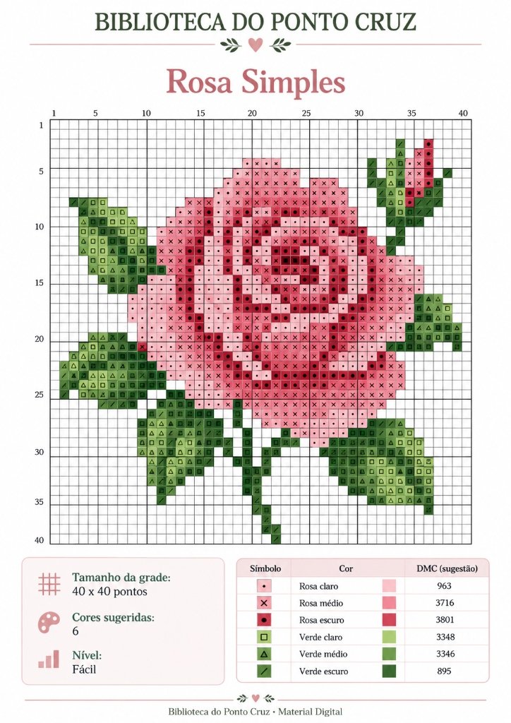 Rosa Simples
